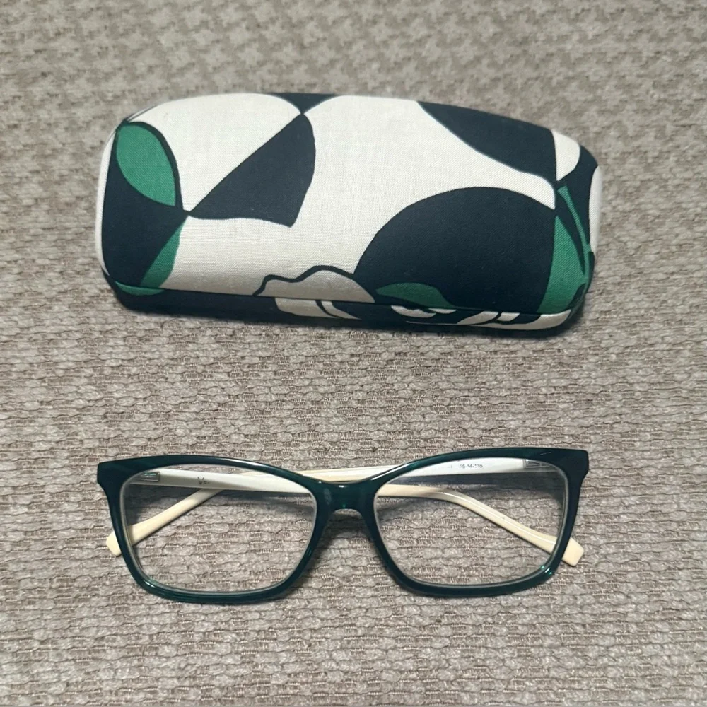 Vera Bradley VBChristina Eyeglasses Emerald Rose